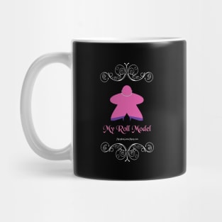 Roll Model, pink, dark Mug